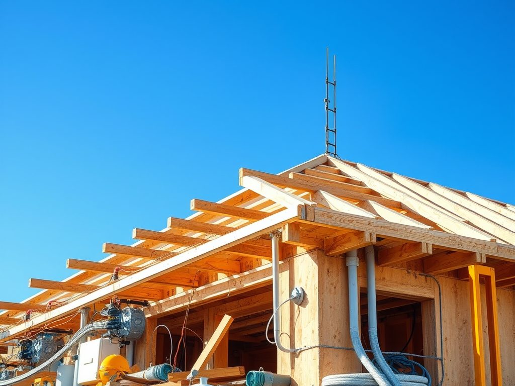 Co najpierw: dach czy instalacje – jak zaplanować kolejność prac, by uniknąć poprawek i opóźnień
